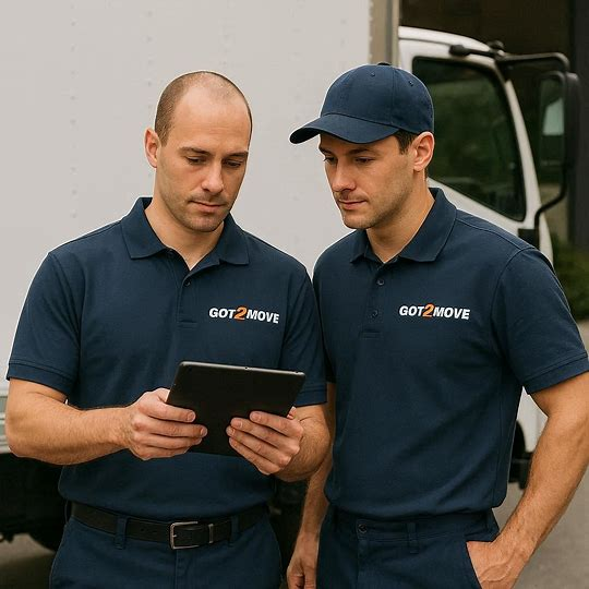 moving team for transportation from San Diego to San Francisco